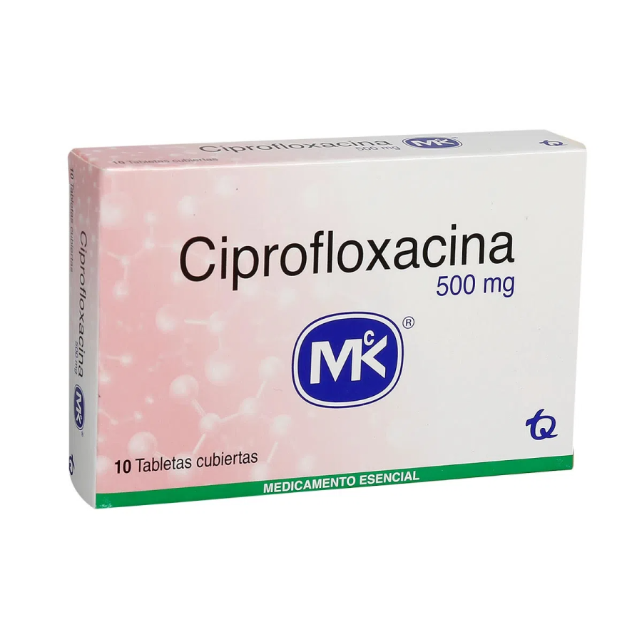 Ciprofloxacina 500 mg 10 tbs mk