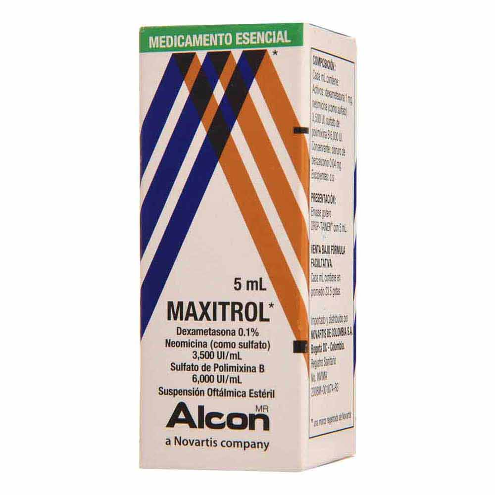 Maxitrol suspension 5 ml