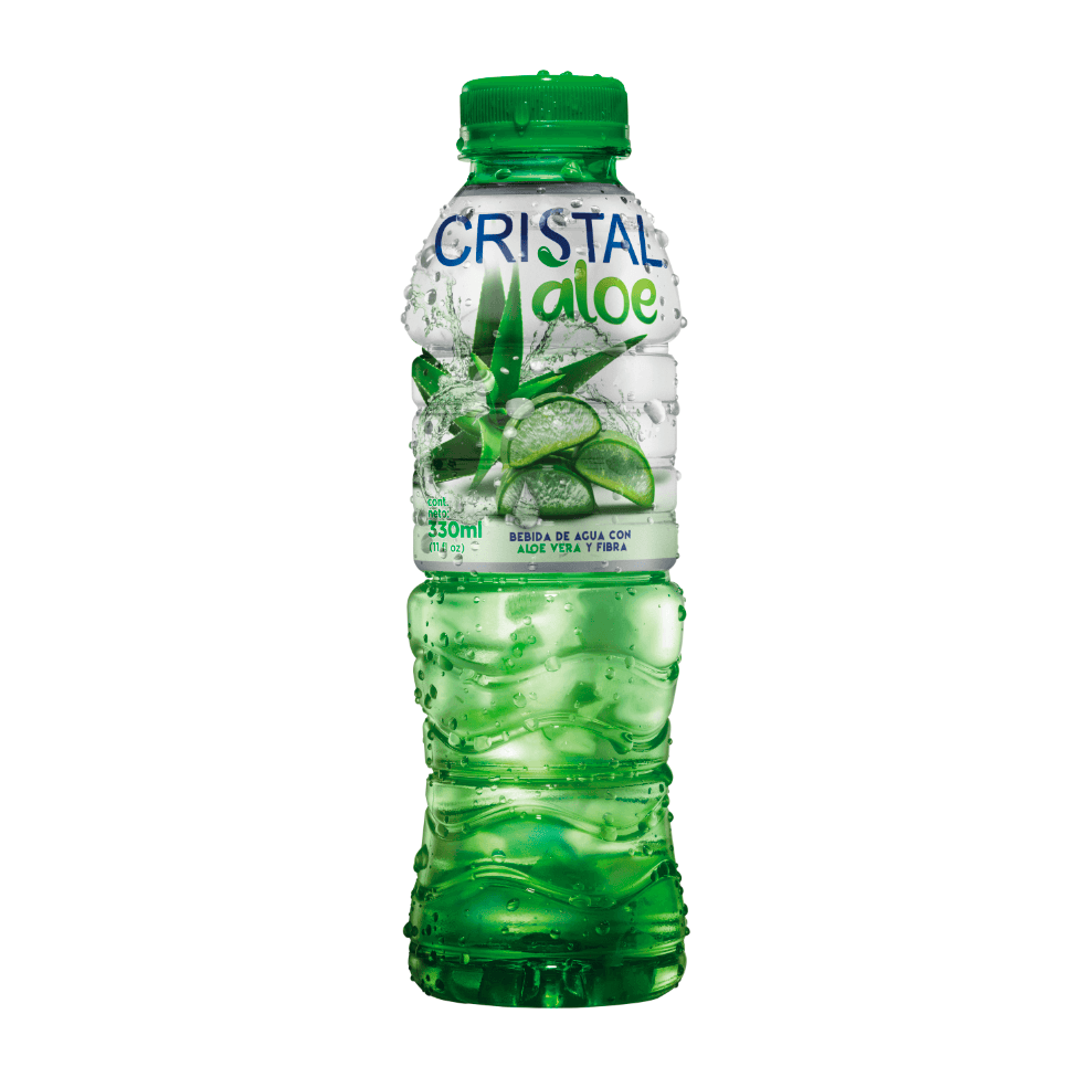 Agua cristal aloe vera x 330ml