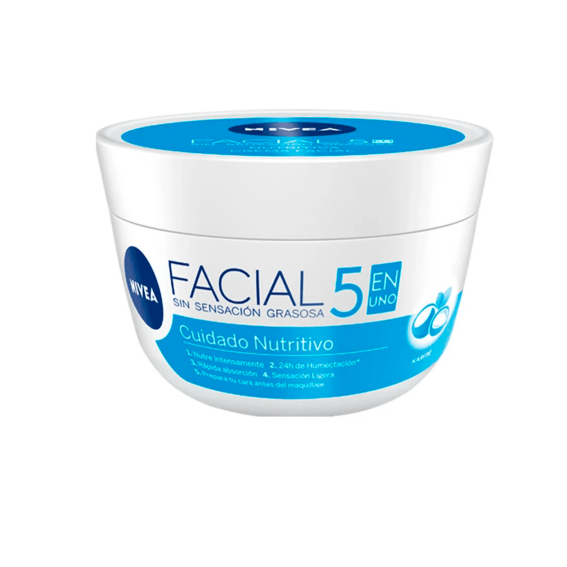 Crema nivea cuid.facial nutritivo 100 ml