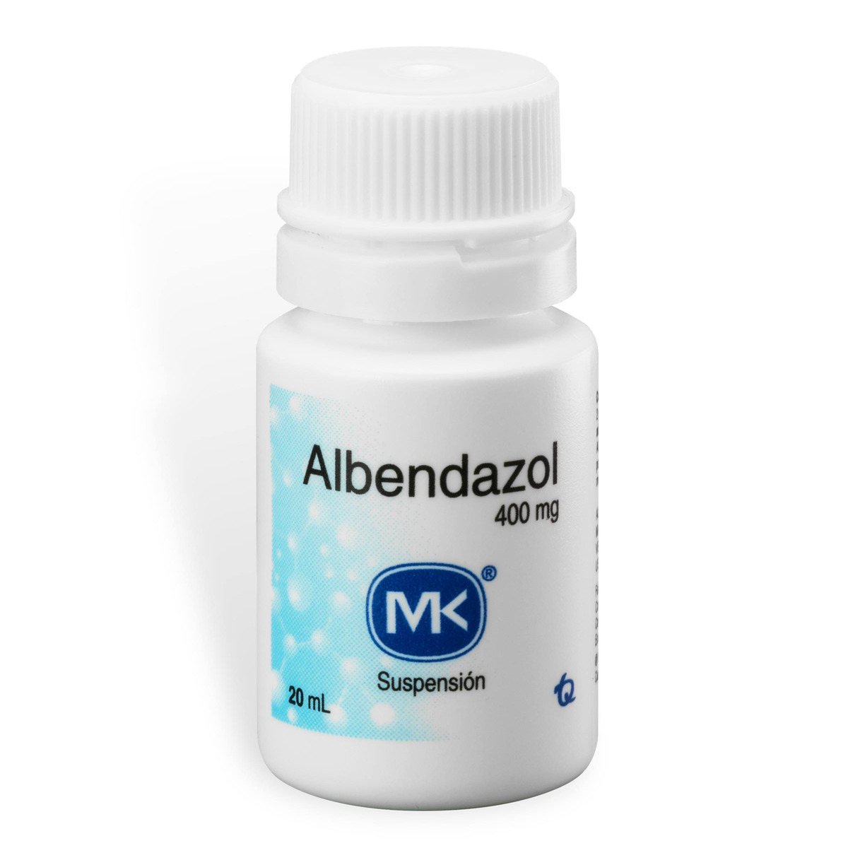 Albendazol suspension 20 ml mk
