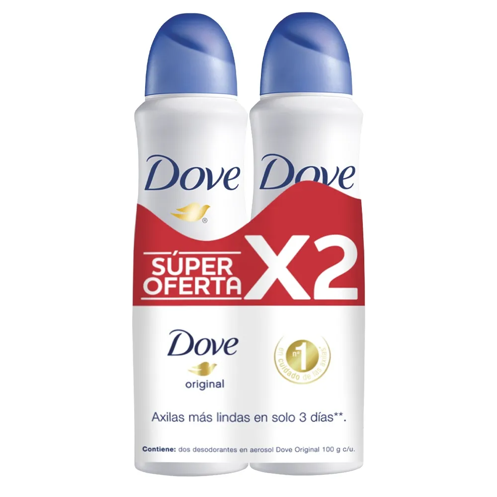 2 dte.dove spray original 87 gr