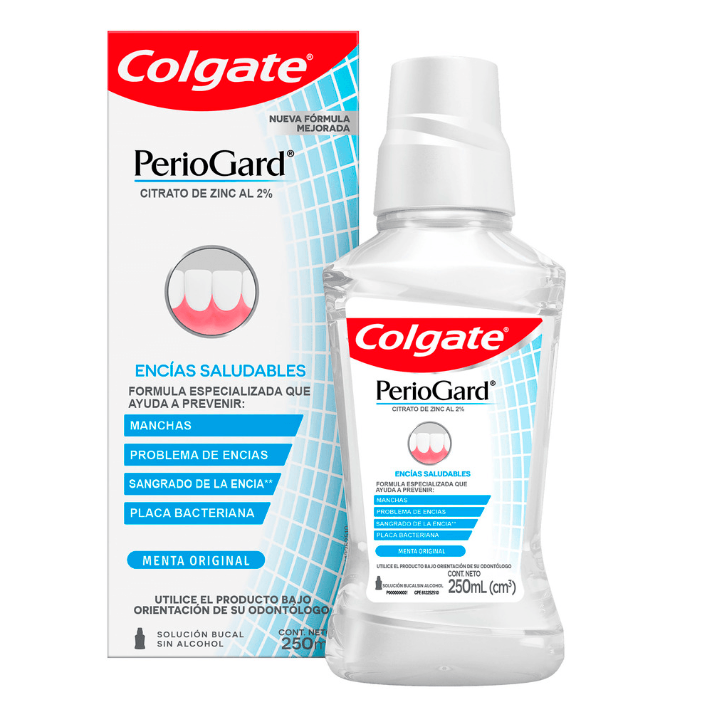 Enj.colgate periogard sin alcohol 250 ml